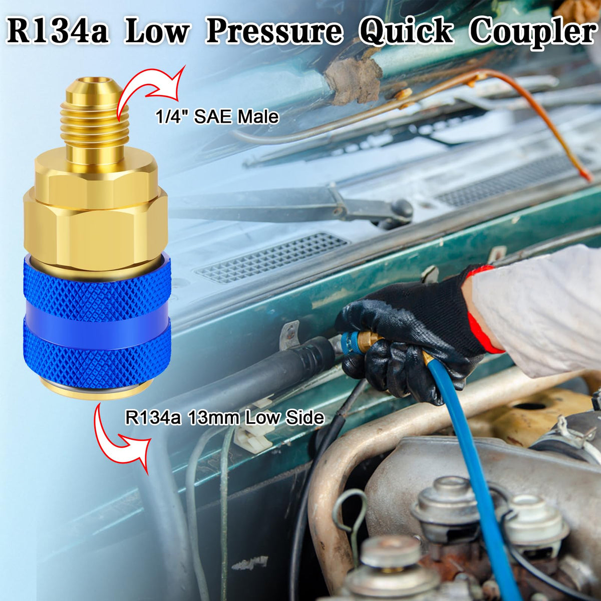 FANOVO hose and fitting connection illustrating leak-resistant joint