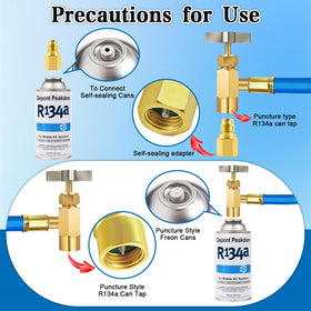 FANOVO piercing valve detail demonstrating secure puncture and compatibility