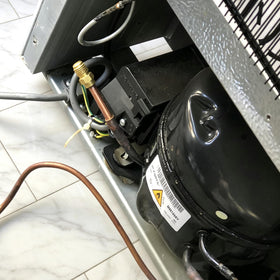 FANOVO valve installed on compressor outlet enabling easy service