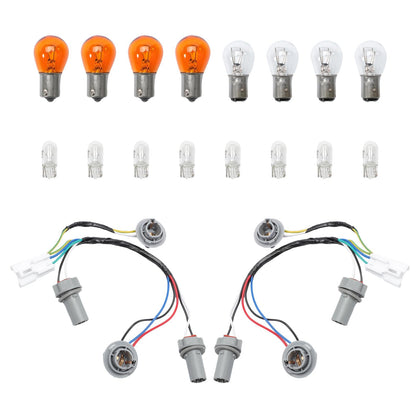 FanPaYY front packaging showing harnesses and bulbs for easy identification and fit