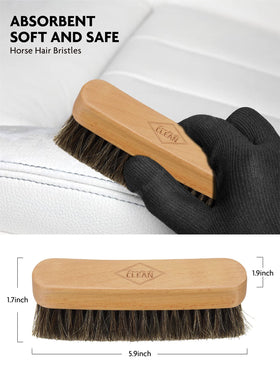 Fantasticlean microfiber applicator close-up with plush foam core for even leather conditioning