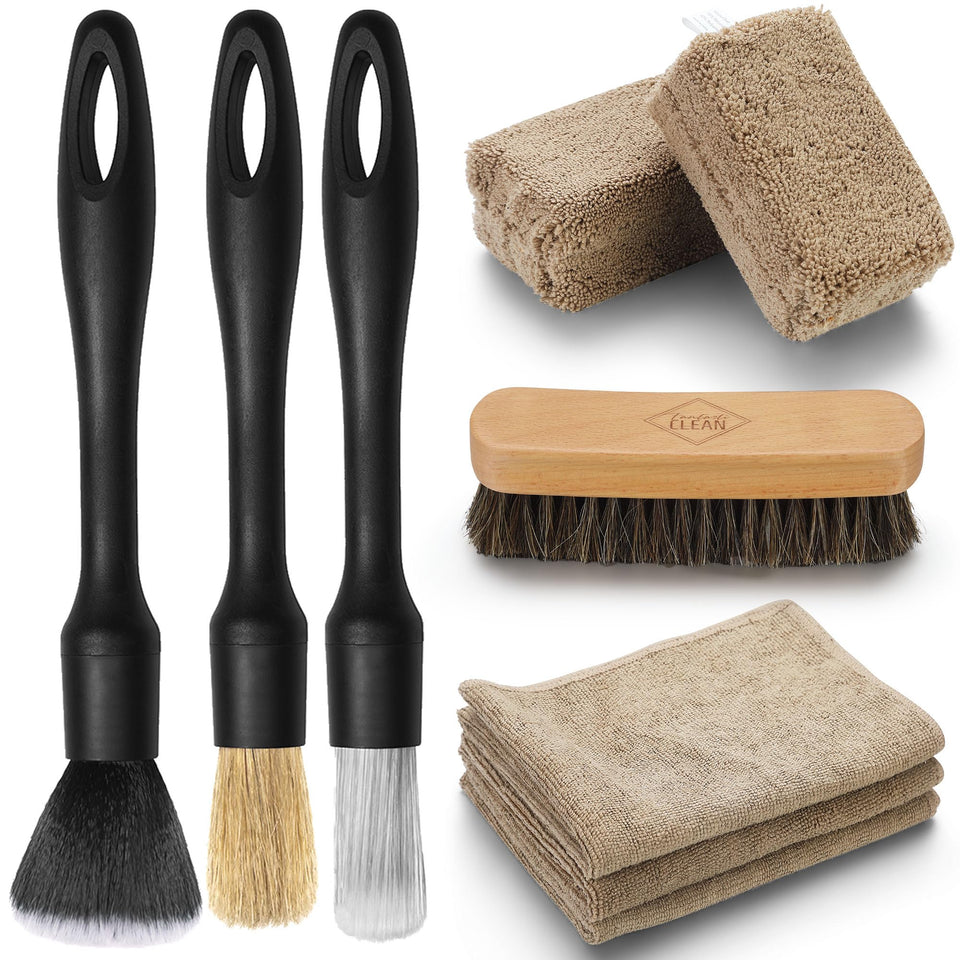Fantasticlean front packaging showing full 9-piece kit and contents for quick identification and confidence