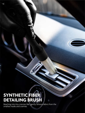 Fantasticlean multi brush array displaying different bristle types for versatile interior cleaning