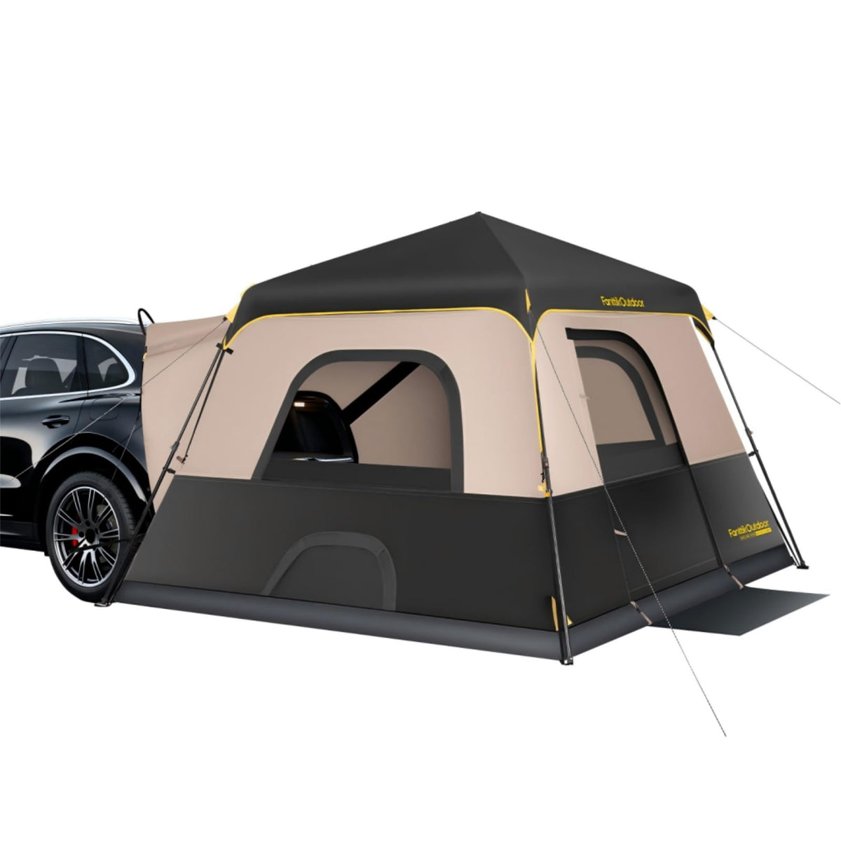 FanttikOutdoor tent front view showing entrance and roomy layout for easy access