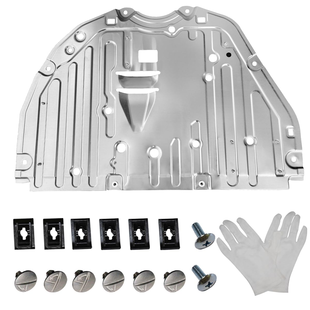 FANXIN front-view splash shield showing full coverage and protection