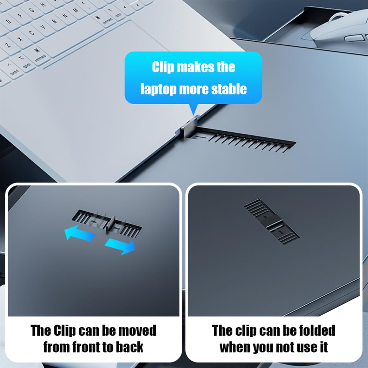 FANXIN expanded dual slide trays holding snacks and mouse for extra space benefit