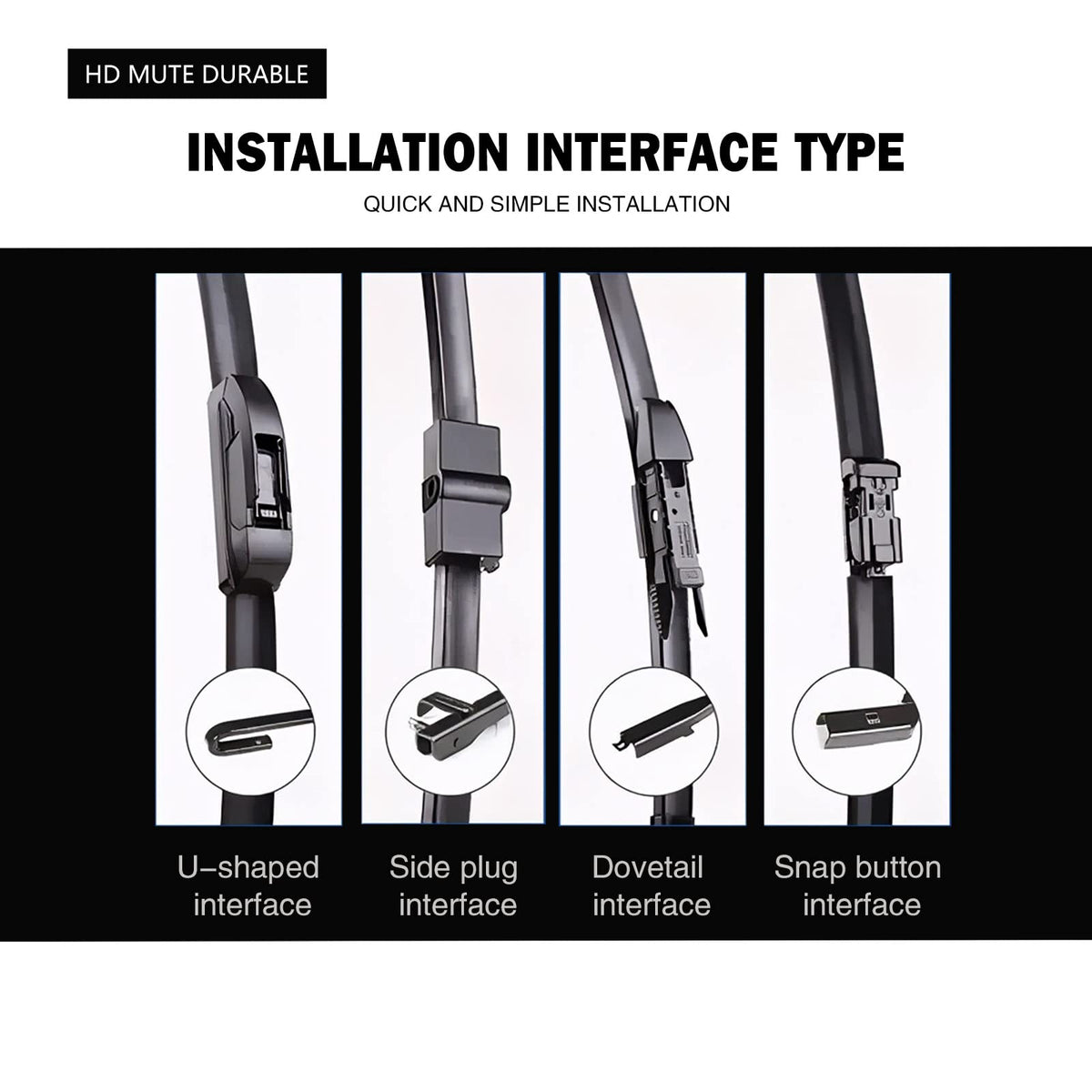 FAPIUO precision rubber edge detail delivering smooth streak-free wiping