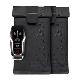 Faraday Defense front view of pouch showing slim protective design and quick access