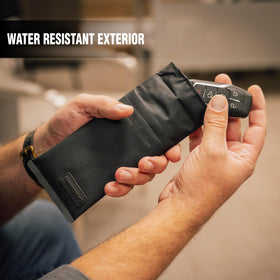Faraday Defense water-resistant TPU exterior texture for durable protection