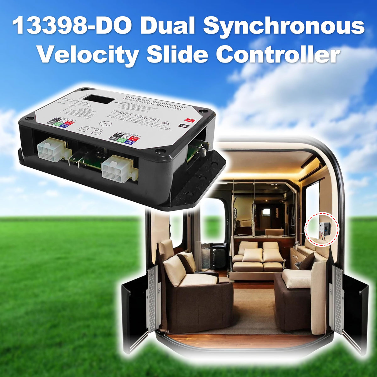 FARAMZ installed in RV cabinet demonstrating neat placement and functional benefit