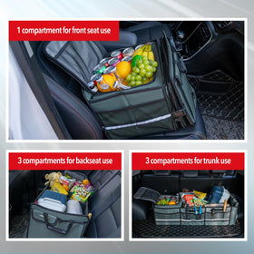 Farasla open organizer with adjustable dividers showing customizable compartments for gear