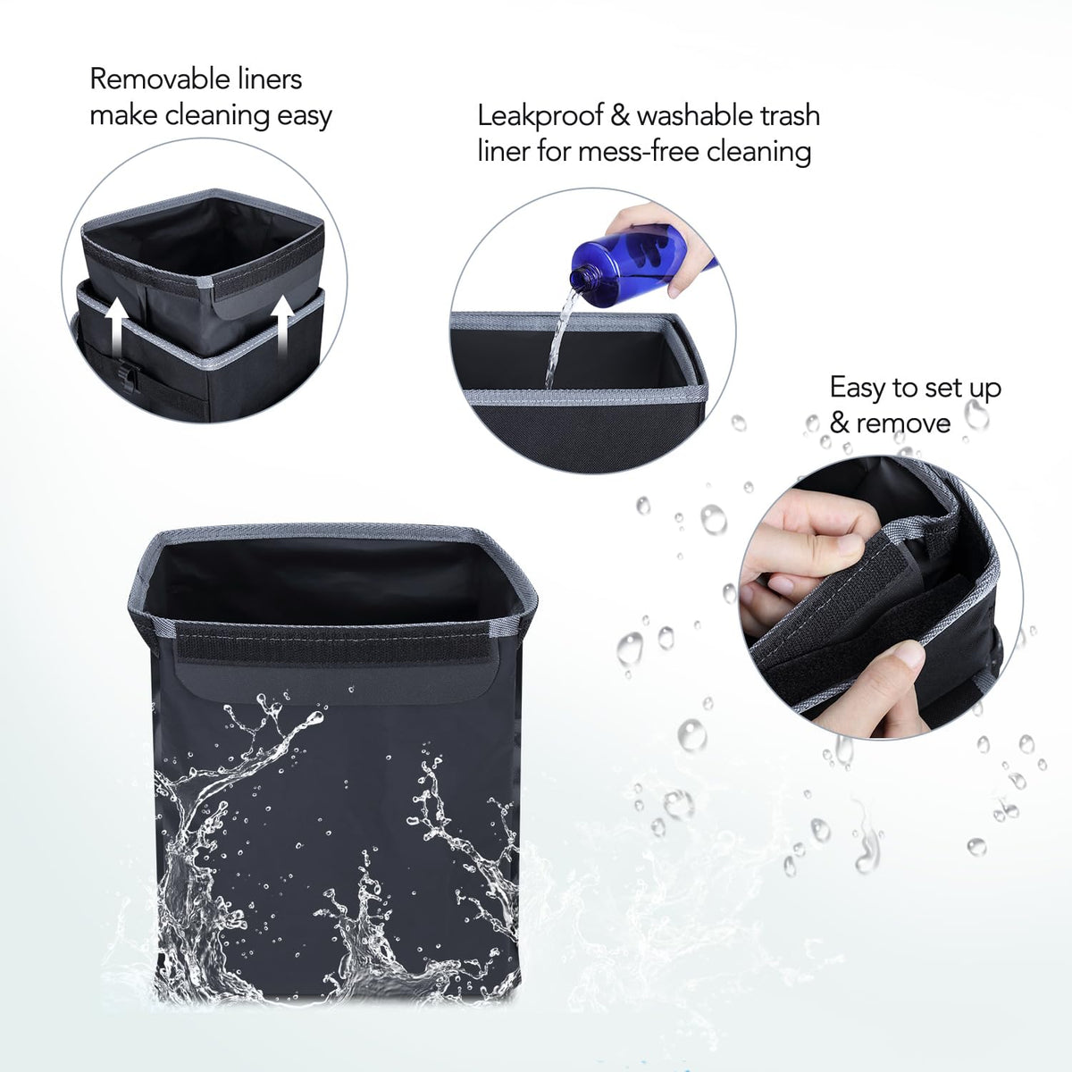 Farasla tissue holder and upgraded button lid showing secure access to tissues