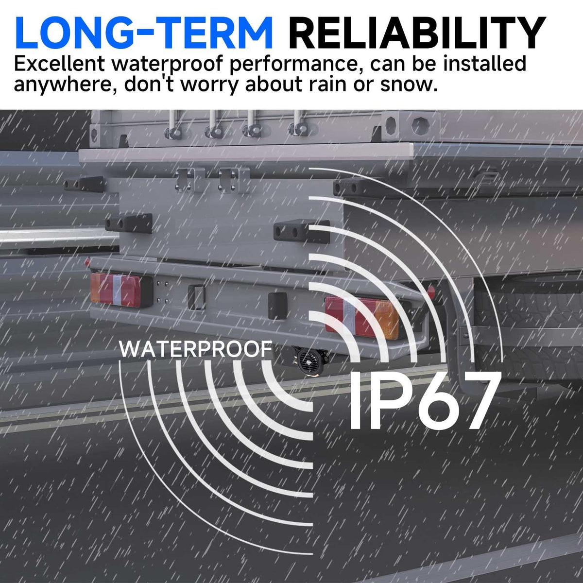 FARBIN mounted on truck rear demonstrating clear directional sound