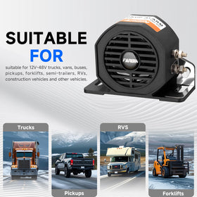 FARBIN under rain to show IP67 waterproof protection in wet conditions
