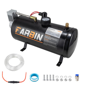 FARBIN front view of complete compressor kit showing compact setup and ready installation benefit