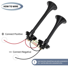 FARBIN horn in a driving scene, communicates effective alerting on busy roads