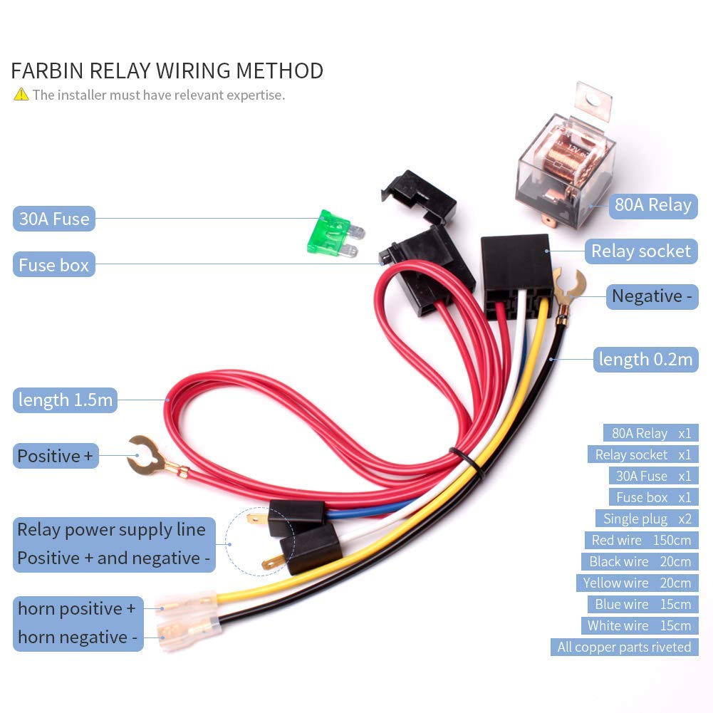 FARBIN horn in truck lifestyle scene increasing road safety and audibility
