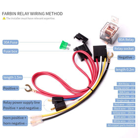 FARBIN horn in truck lifestyle scene increasing road safety and audibility