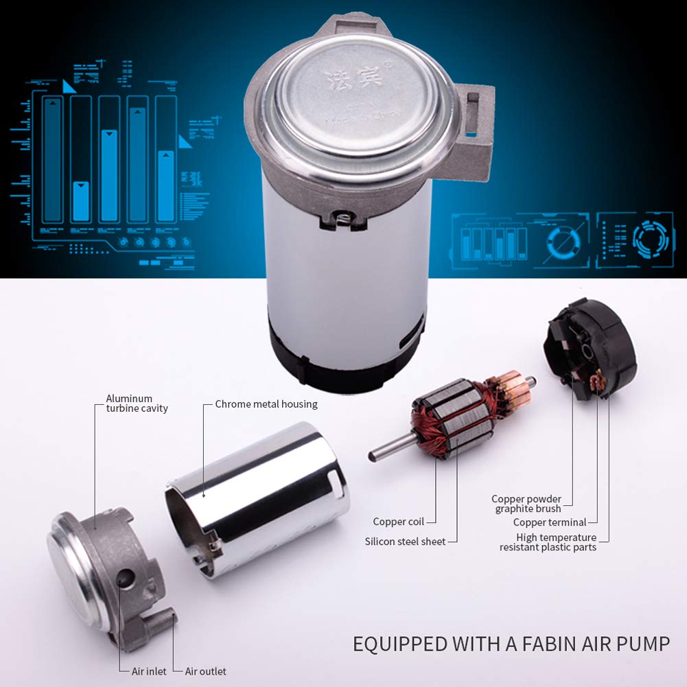 FARBIN mounted on truck frame demonstrating sturdy fit and clear horn activation benefit