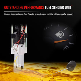 Farpida fuel pump float sender detail displaying accurate level sensing