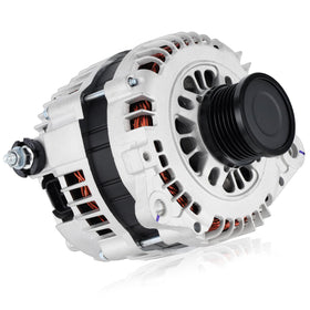 Farrme alternator front view showing mounting points and fit for fast replacement