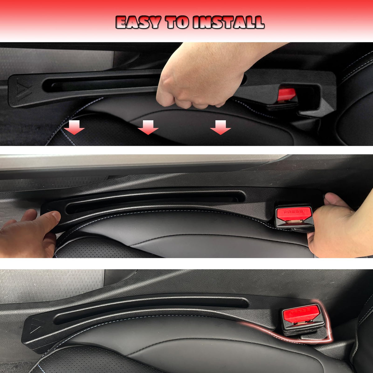 FARVHES passenger-side top-down view displaying seamless fit and organized cabin