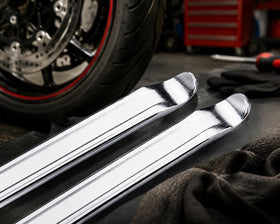 Fasmov set laid out on workbench illustrating tool length and organized storage