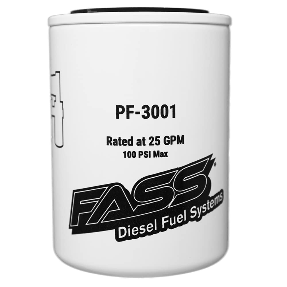 FASS filter being installed in a diesel fuel system for quick maintenance benefit