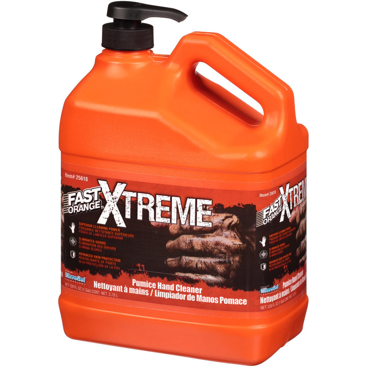 Fast Orange Xtreme front view gallon showing label and product identity, quick shop reference