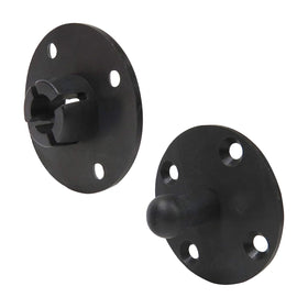 FastCap BeauClip pack of 25 front view showing black clips and benefit of bulk supply