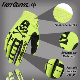 FASTGOOSE palm close-up highlighting reinforced microfiber and anti-slip grip