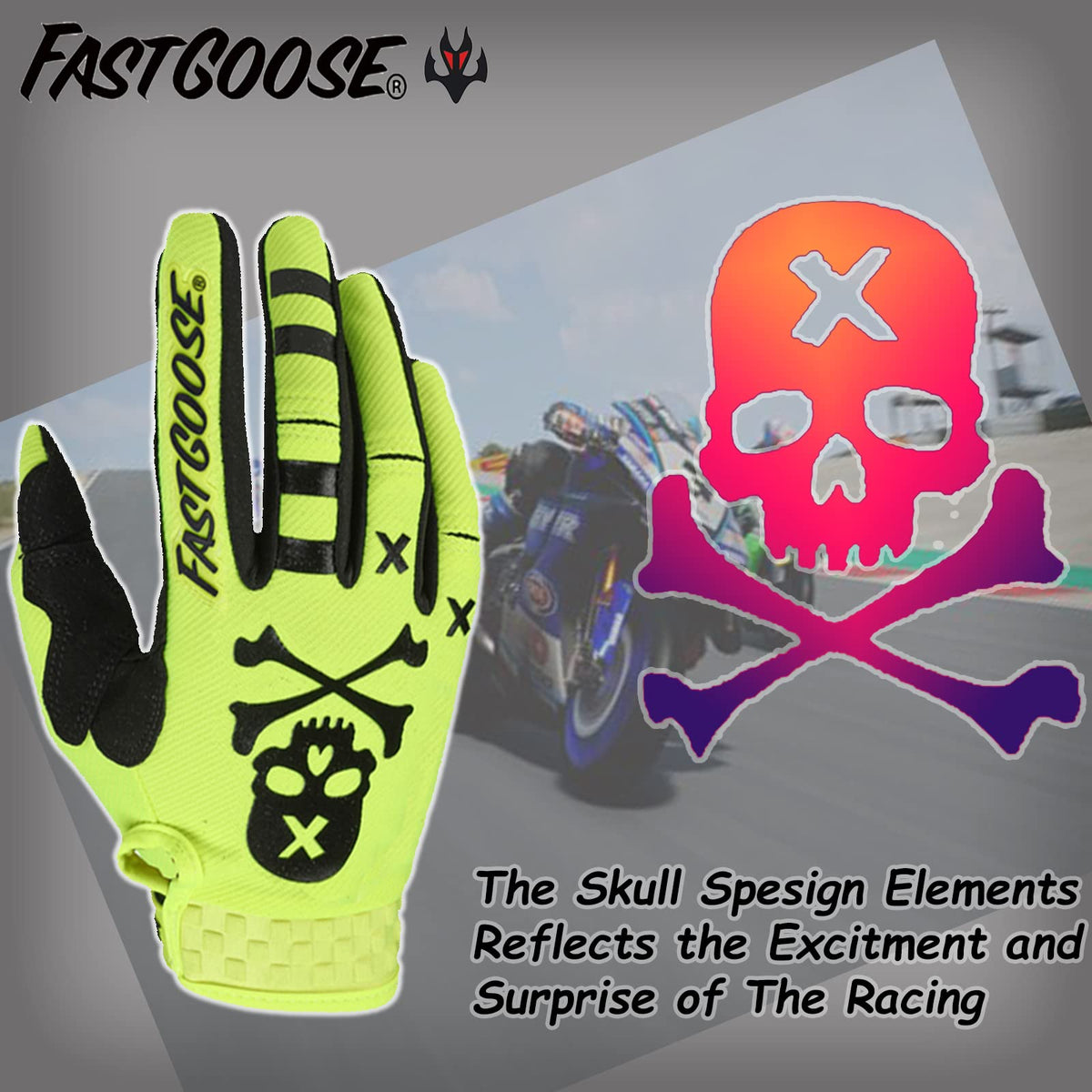 FASTGOOSE touchscreen fingertips allowing phone use without removing gloves