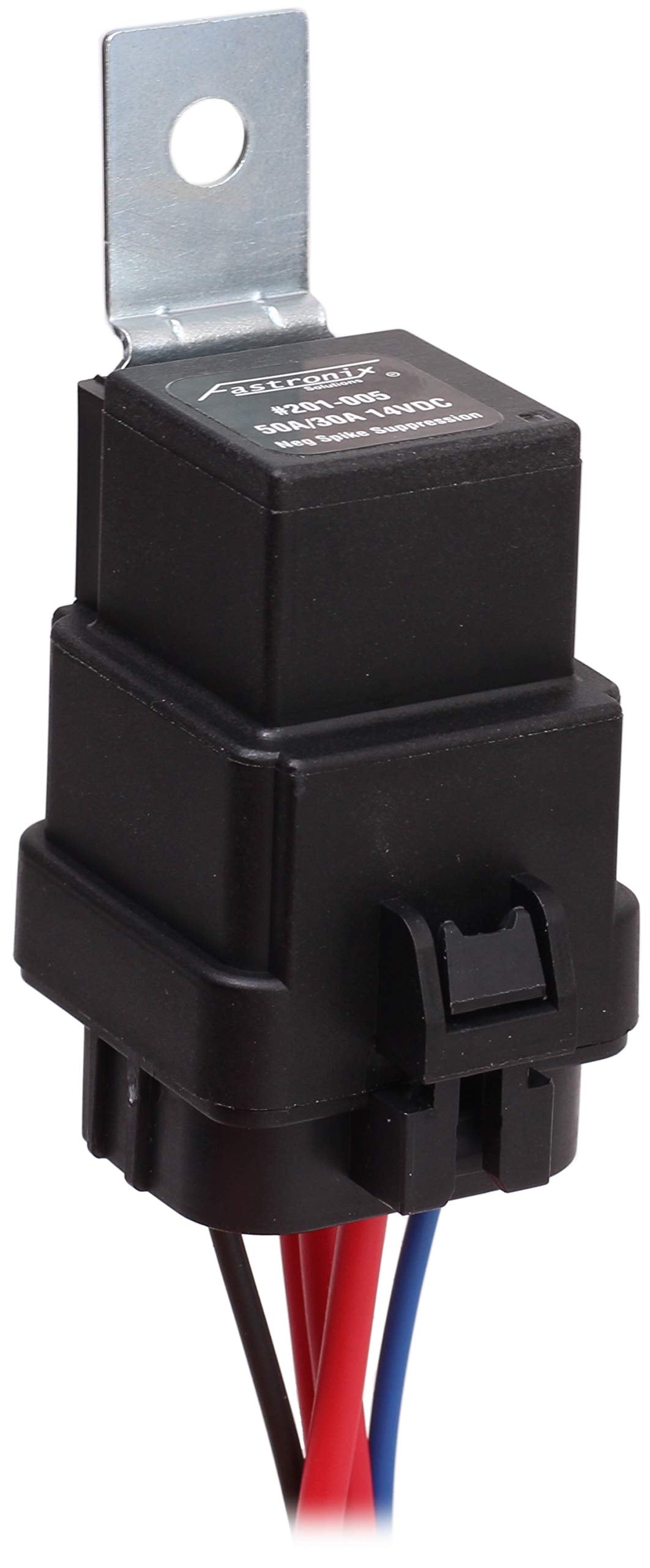 Fastronix label and rating plate showing 50A and 30A specs