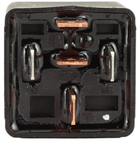 Fastronix relay next to coin for size comparison showing compact durable design