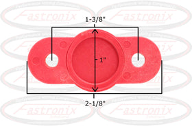 Fastronix junction block with stud cover installed illustrates enhanced safety benefit