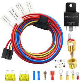 FASTSTORM relay kit front packaging showing components and benefit of complete system