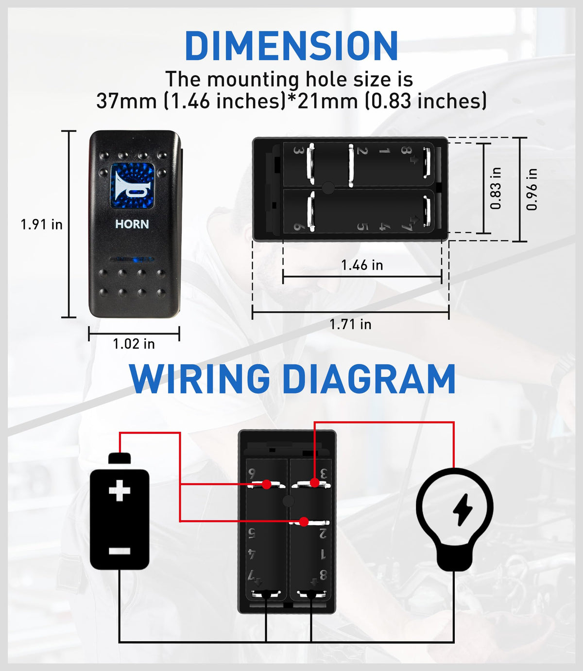 FASTSTORM mounted in truck dash improving accessory management