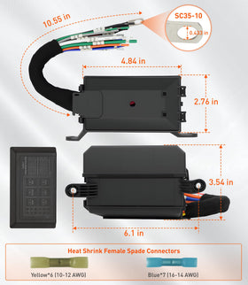 FASTSTORM controlling a marine bilge pump setup showing reliable wet-environment use benefit