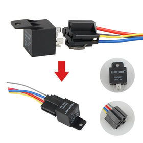 FASTSTORM thermostat switch closeup demonstrating temperature sensor for reliable fan activation
