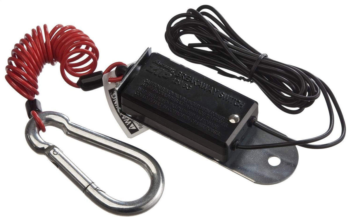 Fastway front view of coiled 6ft cable and switch showing easy attachment benefit