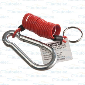 Fastway coiled cable mounted off the ground reducing wear and preventing dragging during travel