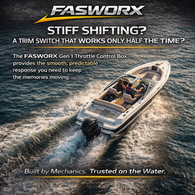 FASWORX installed on helm demonstrating simple replacement integration