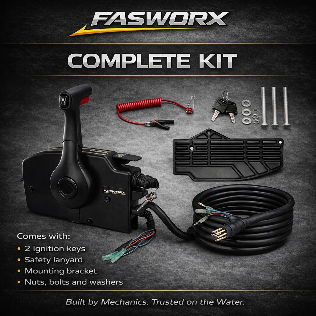 FASWORX product label and part number matching Mercury cross-reference