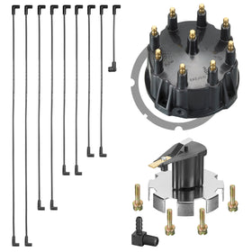 FASWORX Mercruiser distributor cap front view showing fit and mounting benefit
