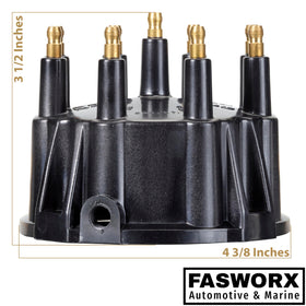 FASWORX kit installed on Mercruiser engine illustrating correct fit and serviceability