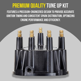 FASWORX full set of 8mm spark plug wires labeled for cylinder routing benefit