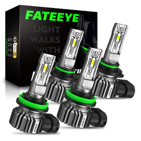 FateEye front view of bulbs and packaging showing product clarity benefit