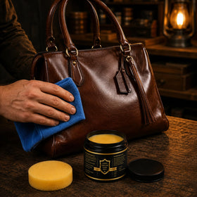 FAVIRZCE 8oz bottle in hand to show compact size and travel-friendly convenience