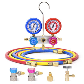FavorCOOL manifold sight window detail for monitoring fluid and charge flow