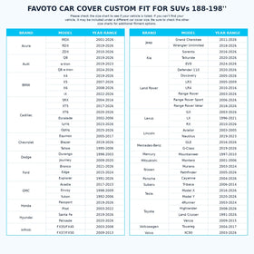 Favoto soft cotton inner lining close-up protecting paint finish